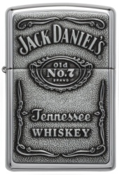 Зажигалка Zippo 250JD 427 Jack Daniels Pewter Emblem - Img 5