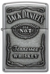 Зажигалка Zippo 250JD 427 Jack Daniels Pewter Emblem - Img 5