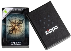 Зажигалка Zippo 48562 Compass Ghost Design