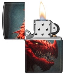 Зажигалка Zippo 48777 Red Dragon Design 540 Color - Img 4