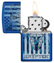 Зажигалка Zippo 49179 Kryptek Logo On American Flag - Img 2