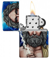 Зажигалка Zippo 49193 Greek God Clash 540 Color Design - Img 6