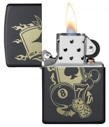 Зажигалка Zippo 49257 Gambling Design - Img 2