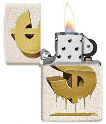 Зажигалка Zippo 49681 Drippy Dollar - Img 2