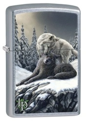 Зажигалка Zippo 80328 Lisa Parker Wolves in the Snow