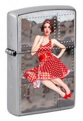 Зажигалка Zippo 81125 Pin Up Polka Dot Dress