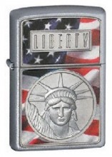 Зажигалка Zippo The Face Of Liberty Emblem