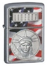 Зажигалка Zippo The Face Of Liberty Emblem