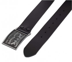 Ремень мужской Levis Original Leather Belts "Two Horse"(Black)