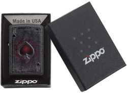 Зажигалка Zippo 211 Ace Iron Stone - Img 3