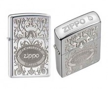 Зажигалка Zippo 24751 American Classic Crown Stamp