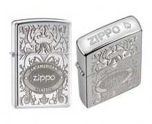 Зажигалка Zippo 24751 American Classic Crown Stamp