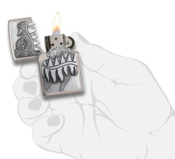Зажигалка Zippo 28969 Огнедышащий дракон Emblem Design - Img 5