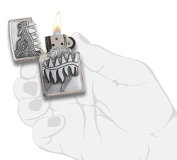 Зажигалка Zippo 28969 Огнедышащий дракон Emblem Design - Img 5