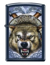 Зажигалка Zippo 9505 Mazzi Ferocious Wolf