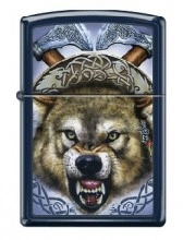 Зажигалка Zippo 9505 Mazzi Ferocious Wolf