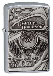 Зажигалка Zippo 29266 Harley Davidson Motor Flag