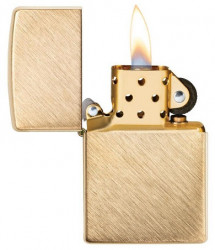 Зажигалка Zippo 29830 Herringbone Sweep Brass - Img 3