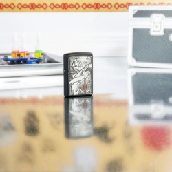 Зажигалка Zippo 48120 Shark Ship Emblem Design - Img 2