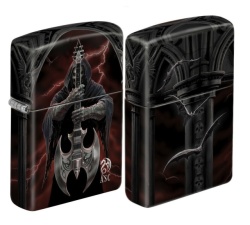 Зажигалка Zippo 4853 Anne Stokes-Grim Reaper 540 Color Design - Img 3