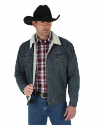 Куртка джинсовая Wrangler Mens Sherpa Cowboy Cut