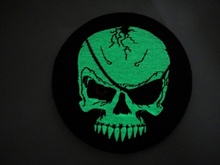 Нашивка (патч светящийся) Evil Blackbeard USA