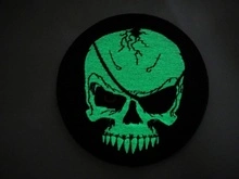 Нашивка (патч светящийся) Evil Blackbeard USA
