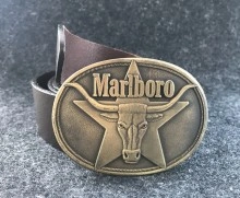 Пряжка для ремня Marlboro Vintage 1987 - Img 5