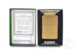 Зажигалка Zippo 204B Brushed Brass