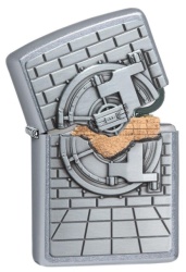 Зажигалка Zippo 29555 Safe with Gold Cash Surprise Emblem