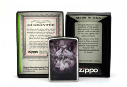 Зажигалка Zippo 5179 Black and White Wolf - Img 3