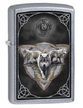Зажигалка Zippo 79263 Anne Stokes Three Wolves