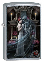 Зажигалка Zippo 80887 Anne Stokes Skeleton Wedding
