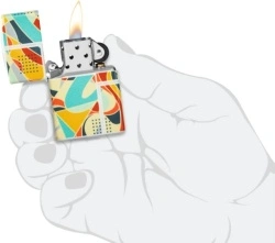 Зажигалка Zippo Abstract Painting 540 Color Design - Img 5