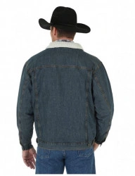 Куртка джинсовая Wrangler Mens Sherpa Cowboy Cut - Img 2