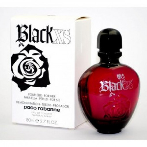 Tester Parfum Dama Paco Rabanne Black XS 100 Ml