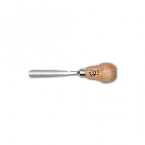 5606 Dalta/scoaba dreapta scurta pentru sculptura, maner para CUT 6, Two Cherries