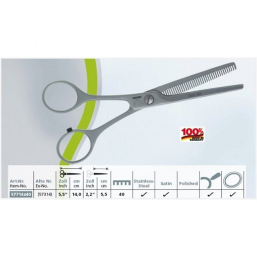 557714z40 Foarfeca pentru styling, Classic Style Left Handed, Kretzer