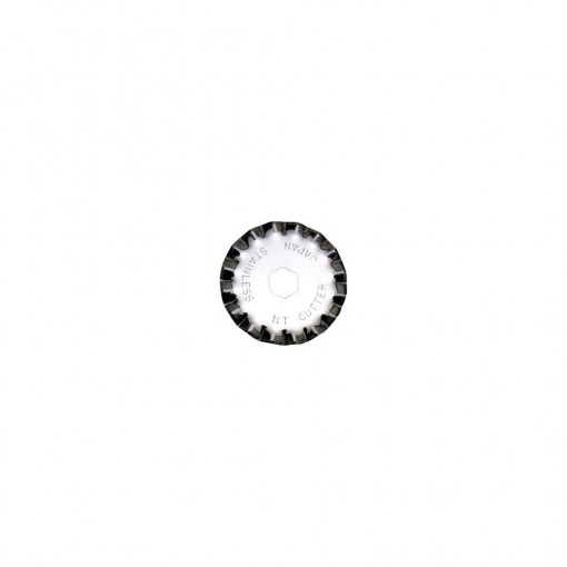 BW-28P Set 2 lame 28 mm cu taiere ondulata pentru cutter circular, NT Cutter