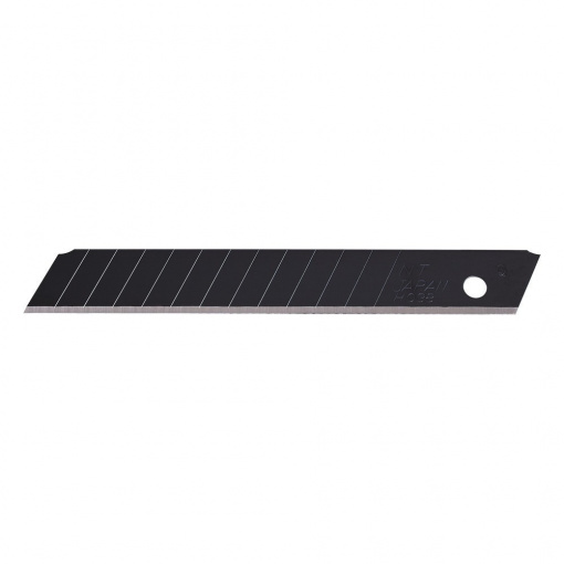 BH23P Set 10 lame cutter segmentate negre de tip H-12.3mm, NT Cutter