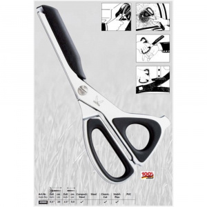 124900 Kit foarfeca pentru urgente cu suport inclus, 24cm, Robin, Kretzer - Img 2