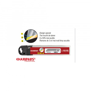 7556.1 SK4 Set 10 lame cutter segmentate 18 mm, KRONUS - Img 2