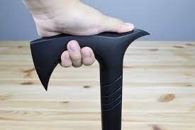 Baston de mers Cold Steel Axe Head Cane CS-91PCAX, polipropilenă de înaltă rezistență, 96,5 cm - Img 3