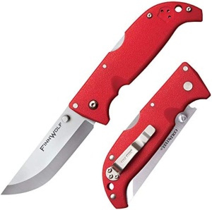 Briceag Cold Steel Finn Wolf AUS8A Tri-Ad Lock (Blue / Red) - Img 5