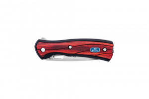 Briceag de buzunar Buck Vantage Avid Mic 0341RWS-B, otel 420HC, maner lemn Dymondwood - Img 5