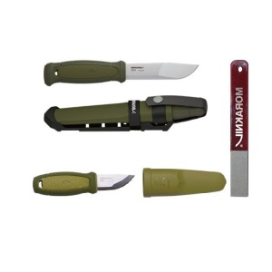 CBS110 Set 2 cutite Morakniv bushcraft si diamant de ascutire