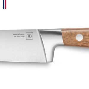 Cutit bucatarie 17 cm, Georges maner lemn nuc- TB Groupe - Img 2