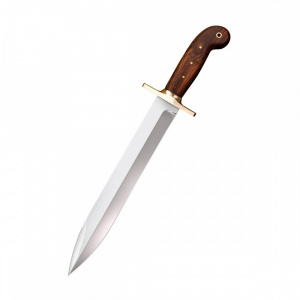 Cutit Cold Steel 1849 Rifleman's Knife CS-88GRB cu lama din otel carbon 1090 si teaca din piele - Img 3