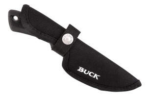 Cutit de vanatoare Buck 684 BuckLite MAX II Small 0684BKS-B, lama 8.3 cm, otel 420HC, maner cauciuc, teaca inclusa - Img 3