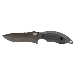 Cutit lama fixa SOG Kiku FX - Blackout Micarta - Img 4